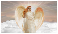 DNSEMP-C-118-BZ Angel Clouds Bronze